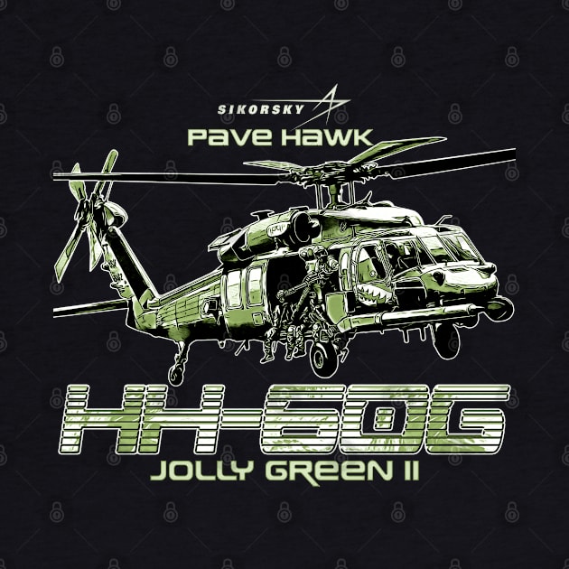 Pave Hawk HH-60G Search and Rescue Helicopter Us Navy Air Force by aeroloversclothing